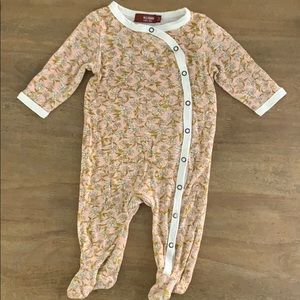 Milkbarn footie 0-3m EUC